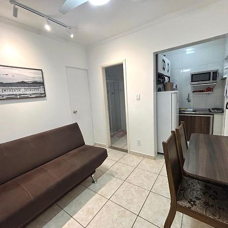 Lindo Apto Pe Na Areia Santos  Eksteriør bilde