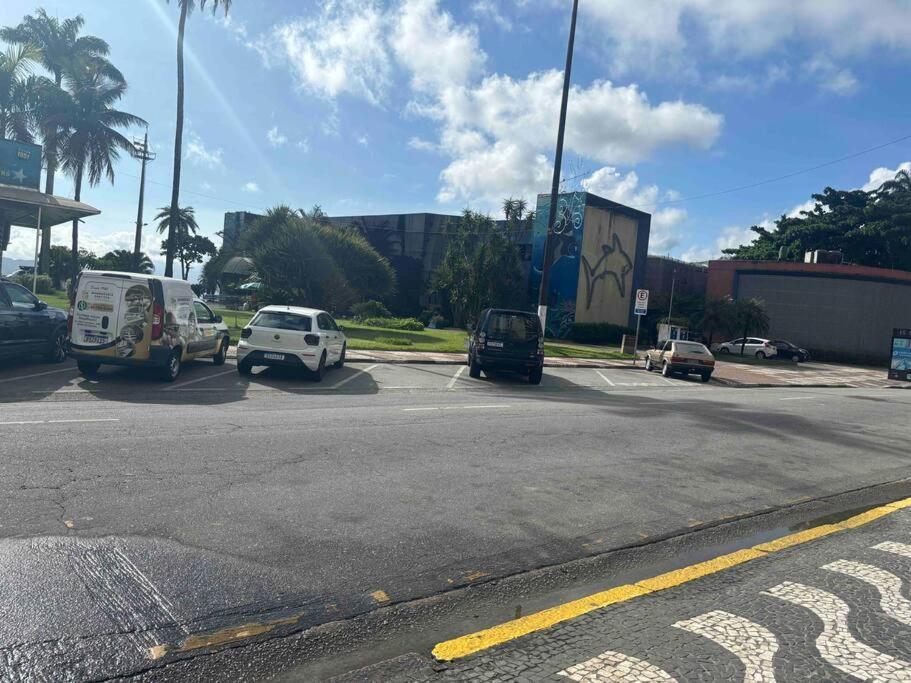 Lindo Apto Pe Na Areia Santos  Eksteriør bilde